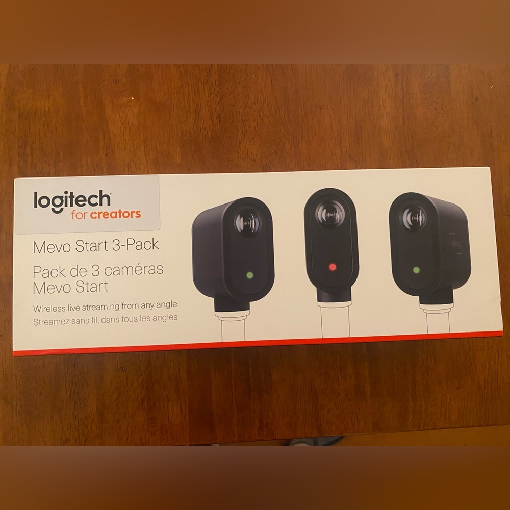 📸 camera upgrade!! 🌟 Logitech Mevo Start 3-pack - Picture 2 of 3